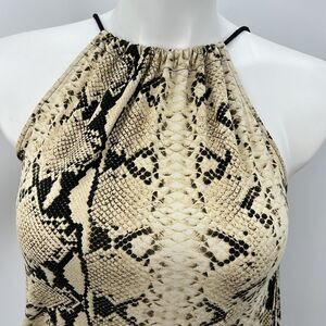 Andrea Bejar snake print large top